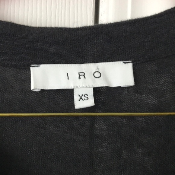 IRO lace up top - Picture 2 of 4